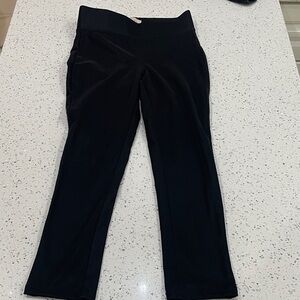 GB Girls faux leather Black Pants size 6X